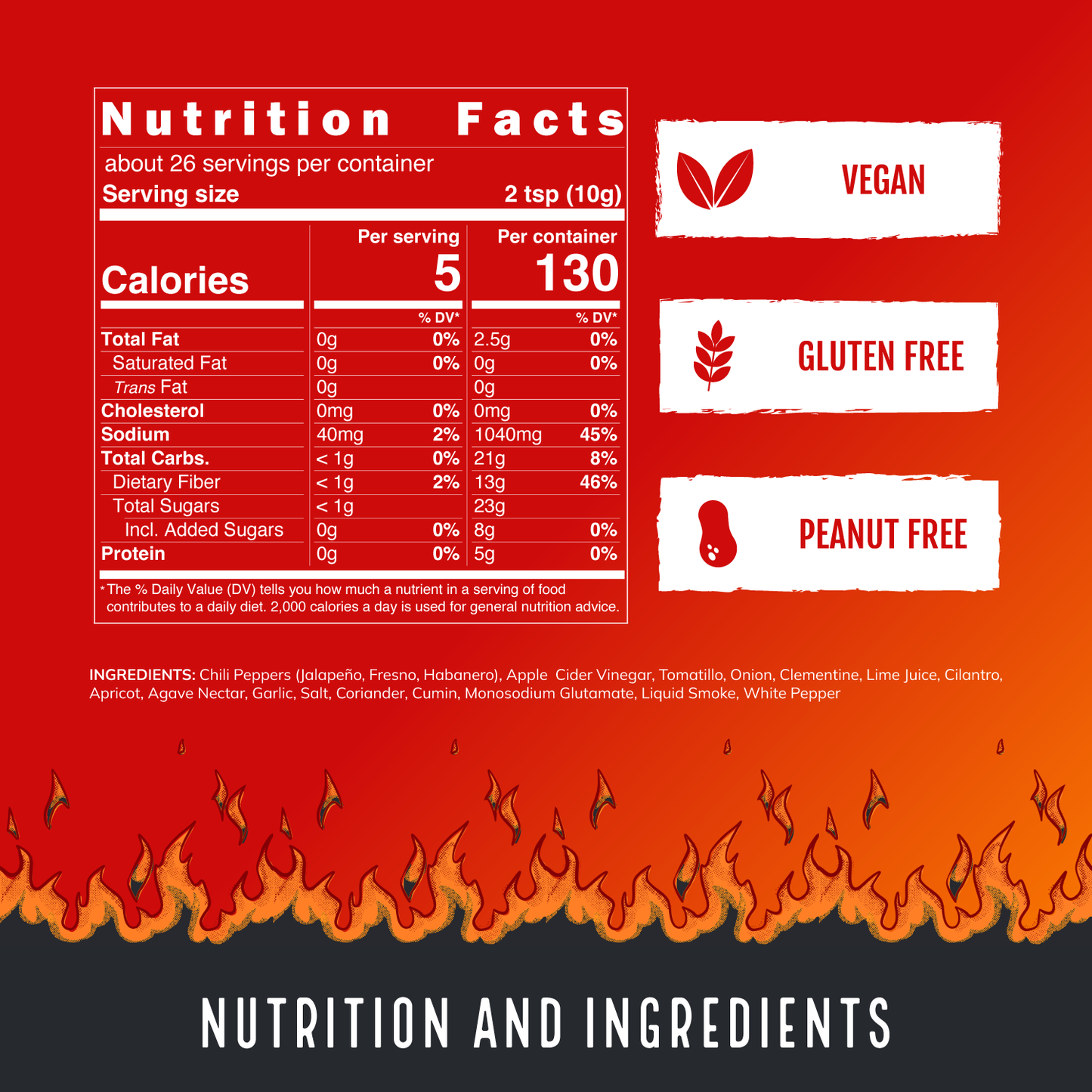 Cinco - Tomatillo & Clementine Pepper Sauce (9oz)