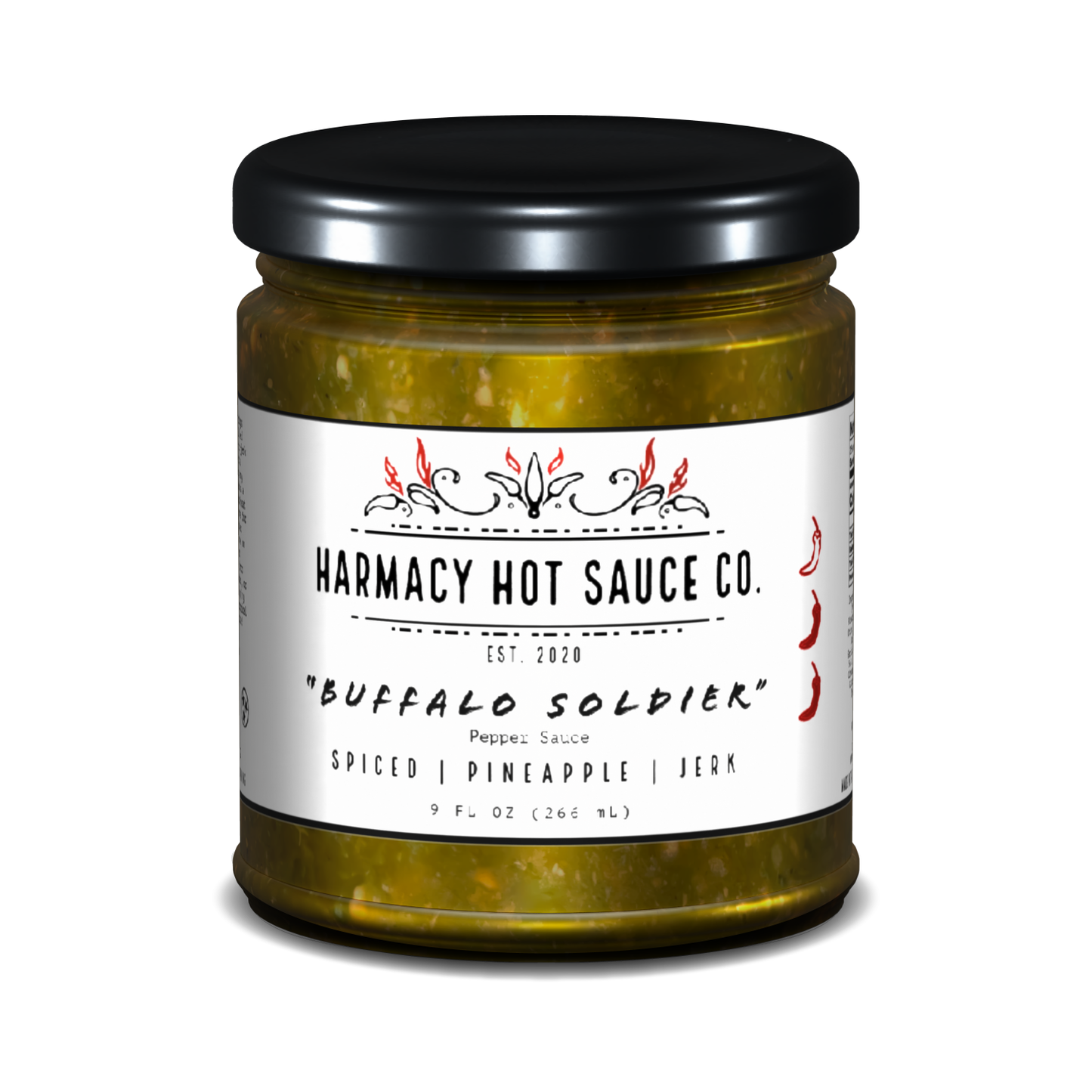 Buffalo Soldier - Grilled Pineapple Jerk Sauce (9oz)