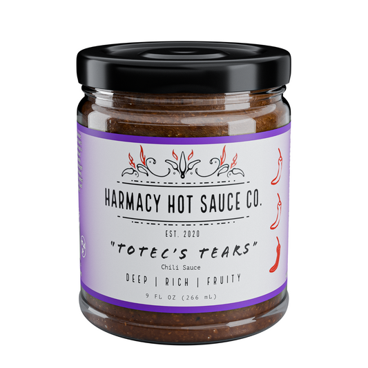 Totec's Tears - Dried Chili & Plum Pepper Sauce (9oz)