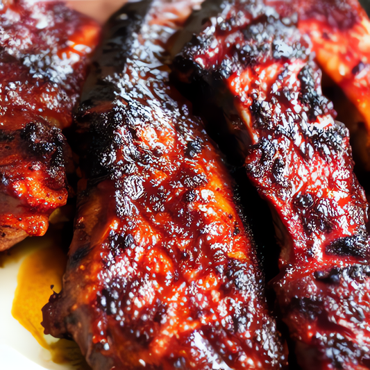 Harmacy Hot Sauce Spiced Ribs