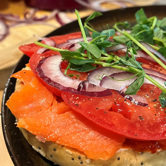 Chi-Chee Salmon Bagel