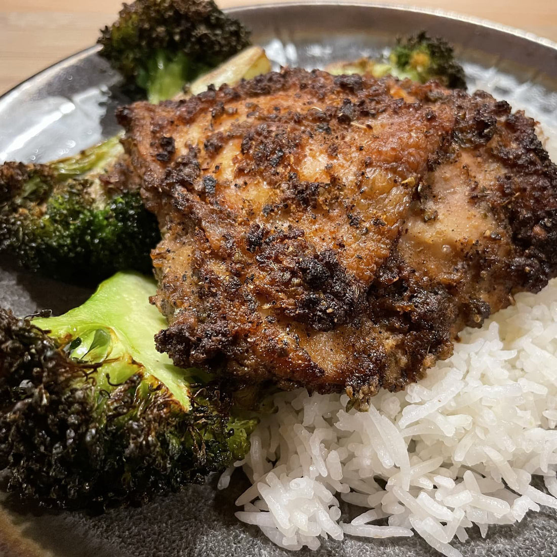 Brimstone Chicken with Crispy Broccoli