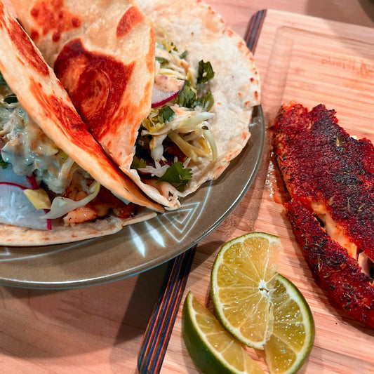Crispy Cinco Fish Tacos