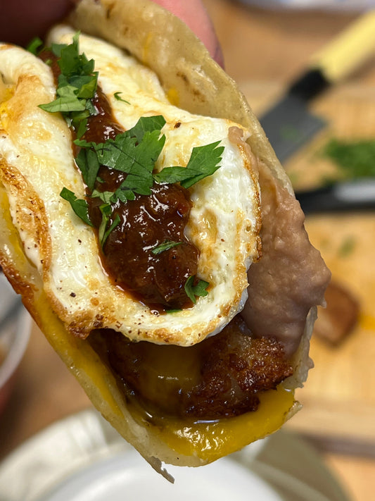 Fried Egg Taco
