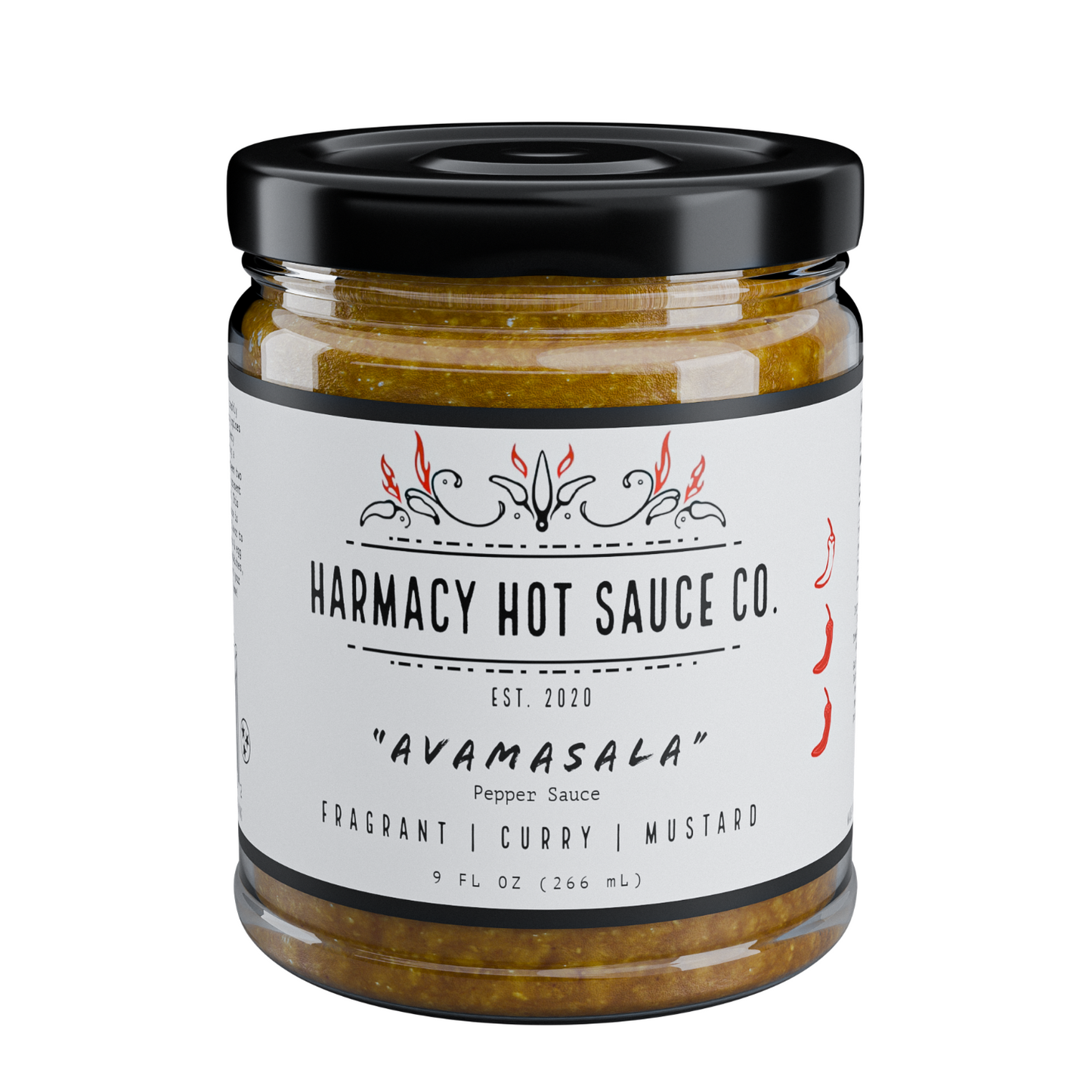 Avamasala - Curry Mustard Pepper Sauce (9oz)