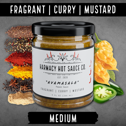 Avamasala - Curry Mustard Pepper Sauce (9oz)