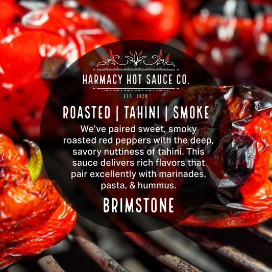 Brimstone - Roasted Red Pepper & Tahini (9oz)