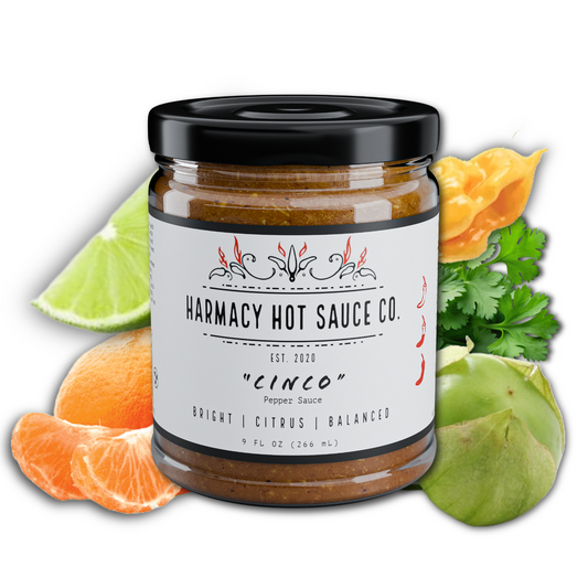Cinco - Tomatillo & Clementine Pepper Sauce (9oz)
