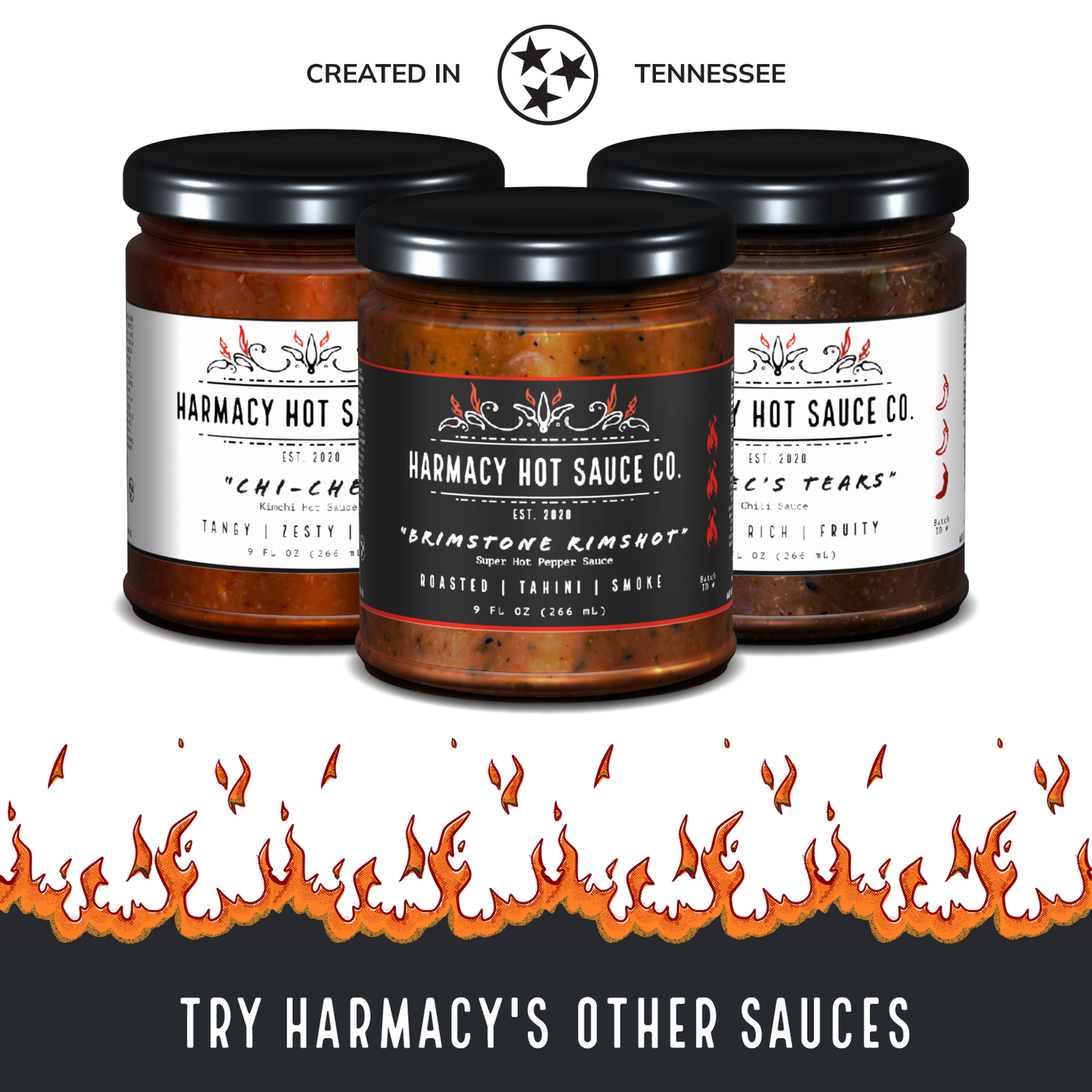 Pata del Diablo (9oz) - Extra Hot Triple Sauce Value Pack