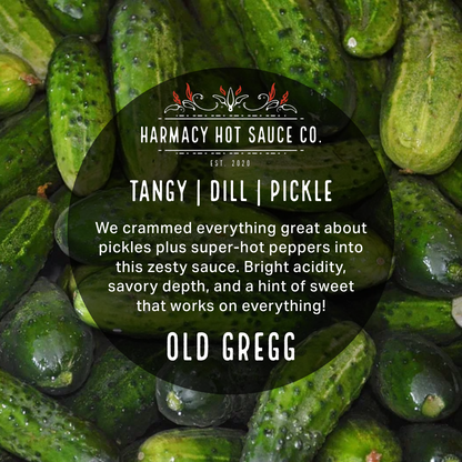 Old Gregg - Extra Hot Dill Pickle (9oz)