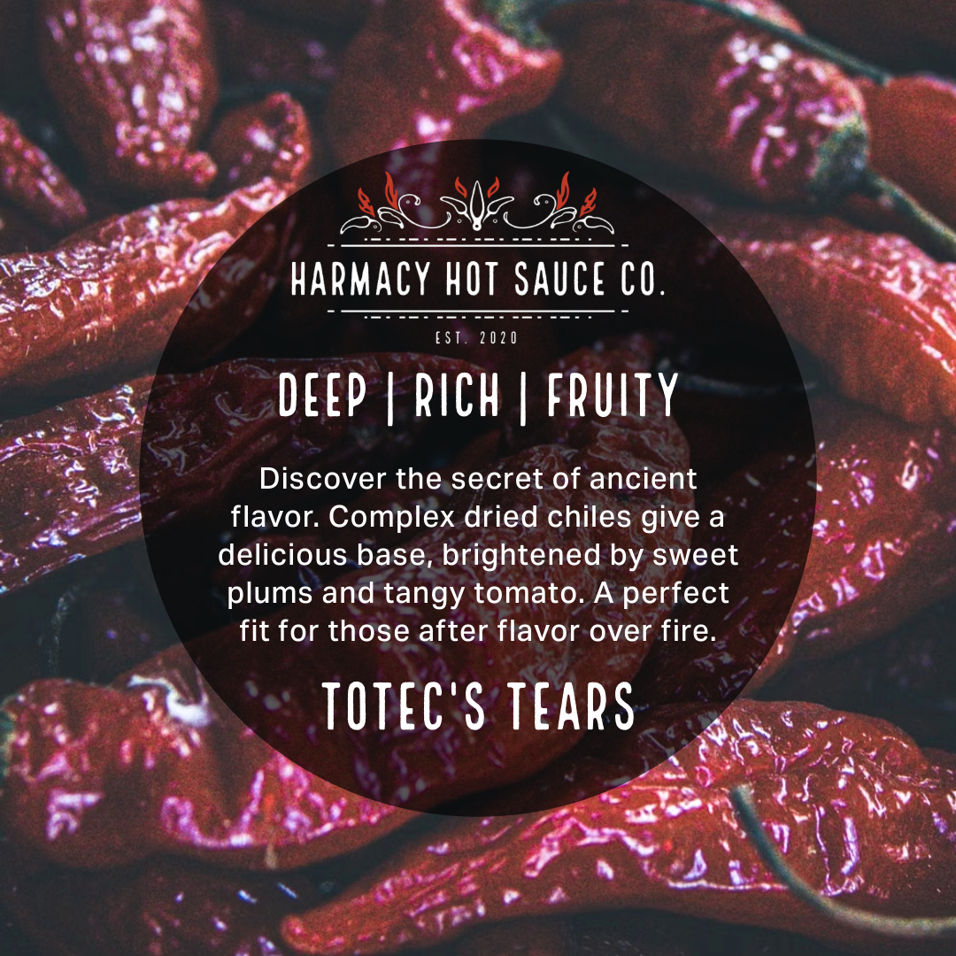 Totec's Tears - Pasilla & Plum (9oz)